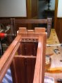 Attaching Jig for Doweling Back Rails